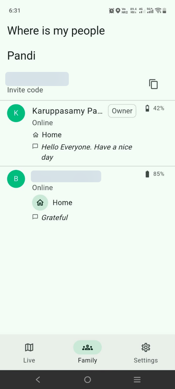 Where is my people app screenshot 1